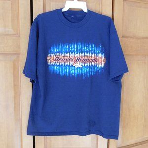Denver Broncos tie dye t-shirt